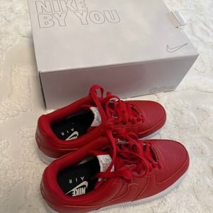 Nike Red customized size 9